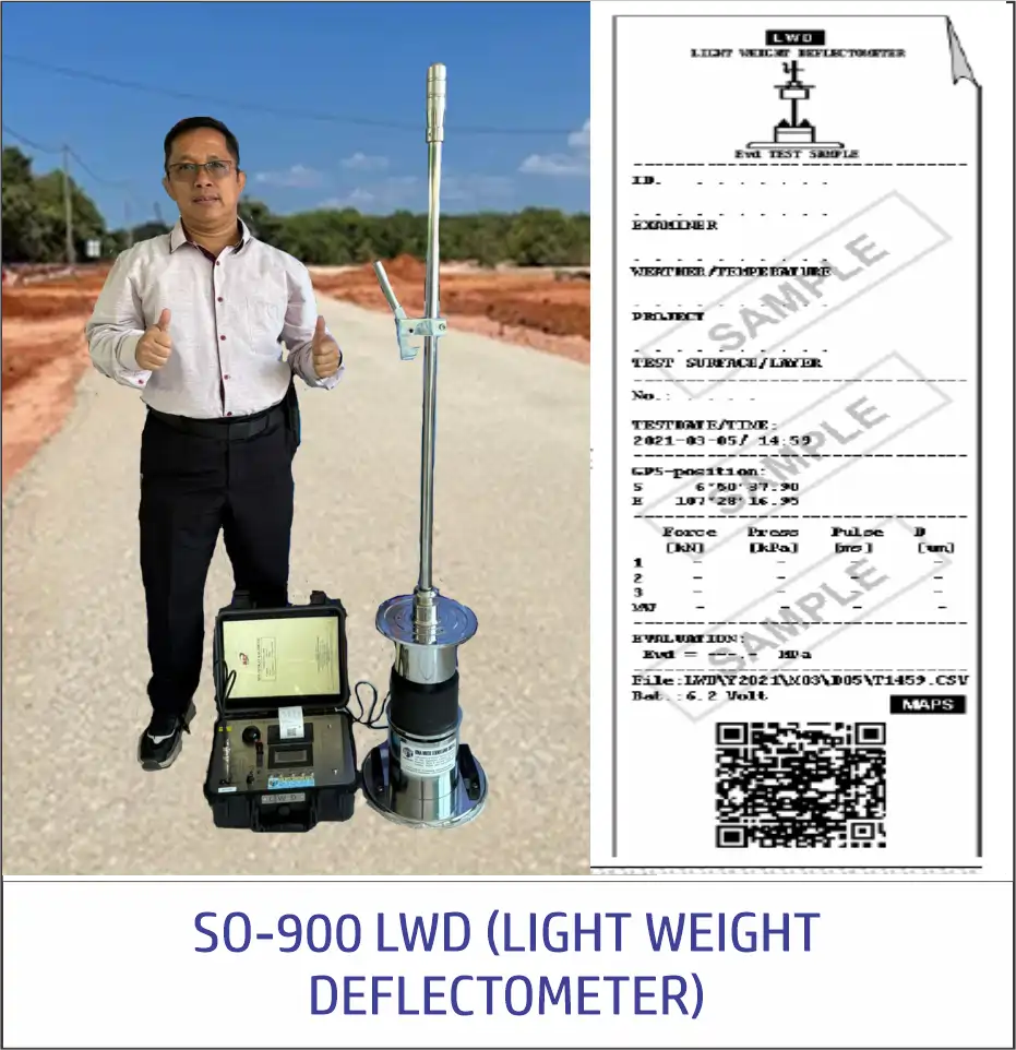 SO-900 LWD WITH GPS, THERMAL PRINT, USB