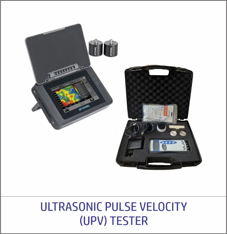 ULTRASONIC PULSE VELOCITY TESTER (UPV)