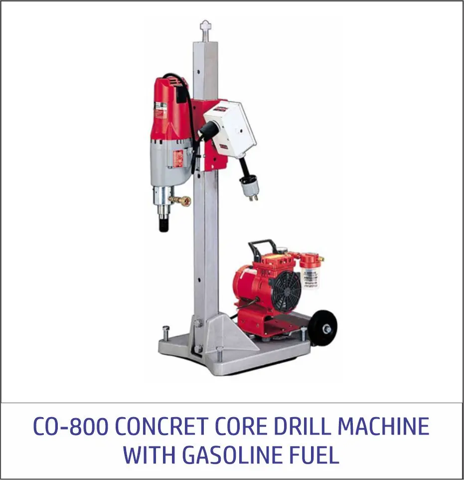 Concrete Core Drill With Gasoline