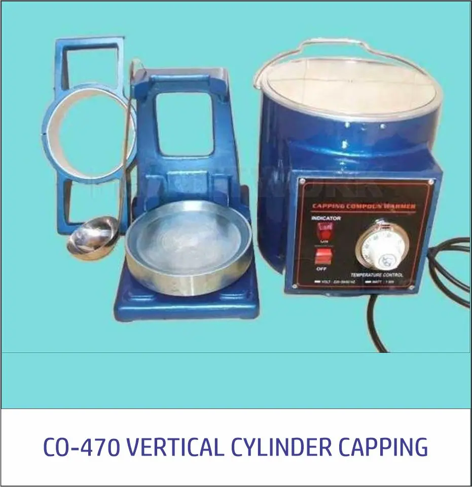 VERTICAL CYLINDER CAPPING SET