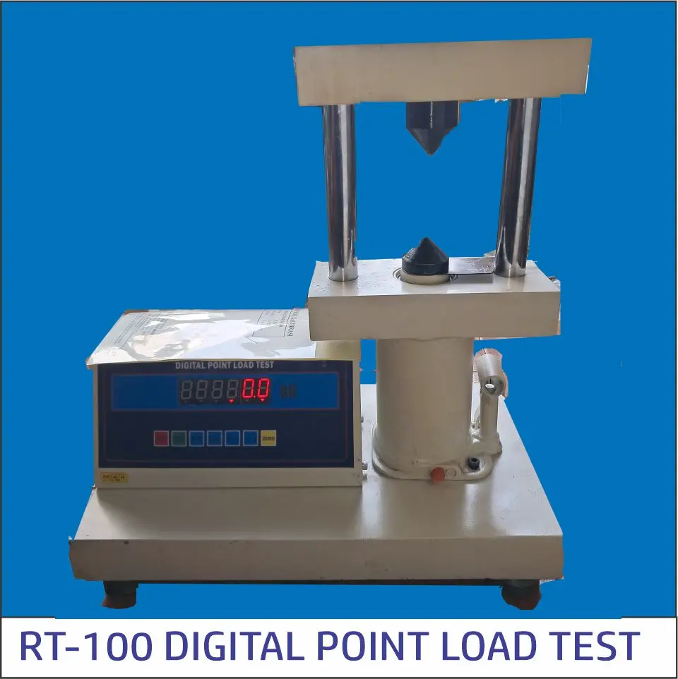 RT-100 DIGITAL POINT LOAD TEST APPARATUS