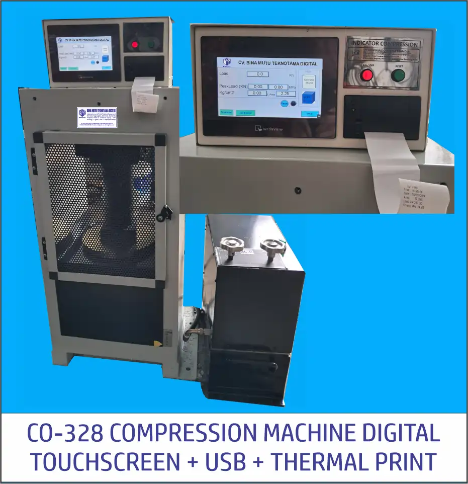 COMPRESSION MACHINE DIGITAL TOUCHSCREEN THERMAL PRINT