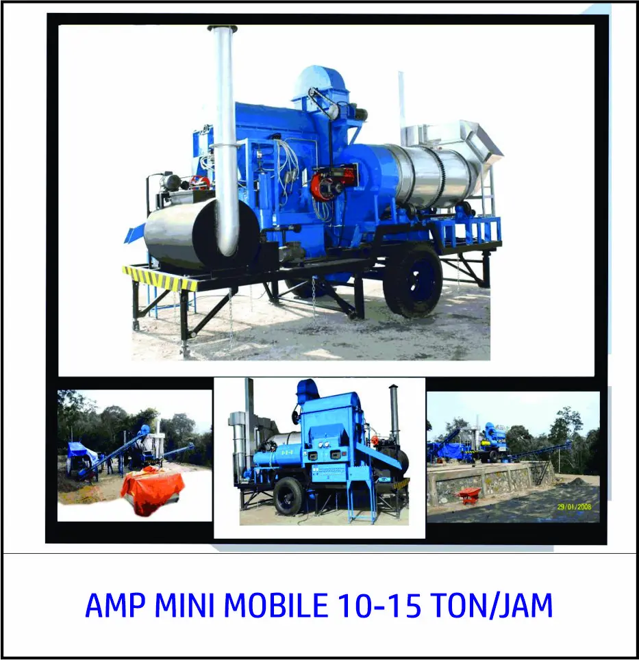 MINI AMP (ASPHALT MIXING PLANT)