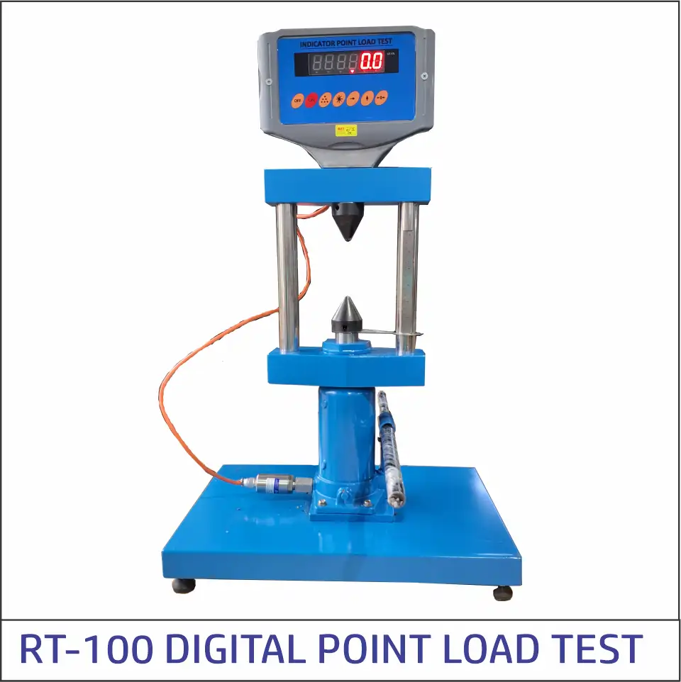 RT-100 DIGITAL POINT LOAD TEST APPARATUS