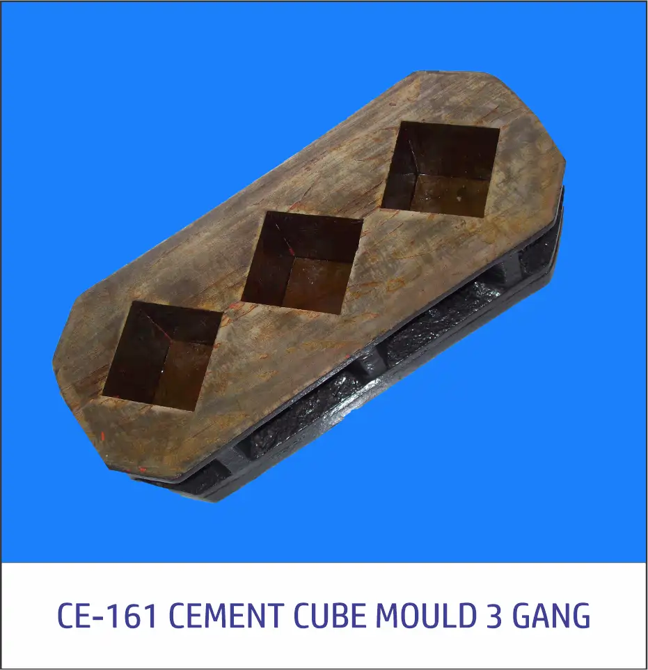 CE-161 CEMENT CUBE MOULD 3 GANG